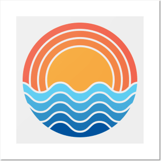 Sun and Ocean Posters and Art